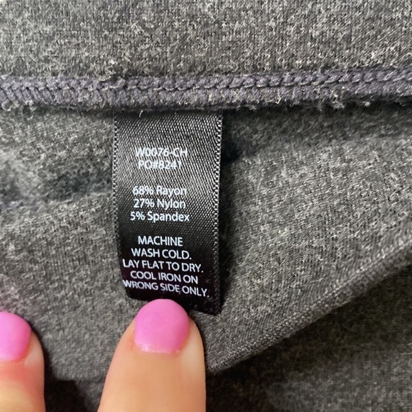 Betabrand gray pants size large petite. - Picture 6 of 8